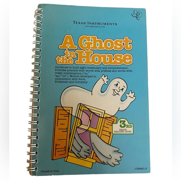 Texas Instruments Vintage Booklet Cartridge Speak & Read 1981 3rd Grade Reading - Picture 2 of 13